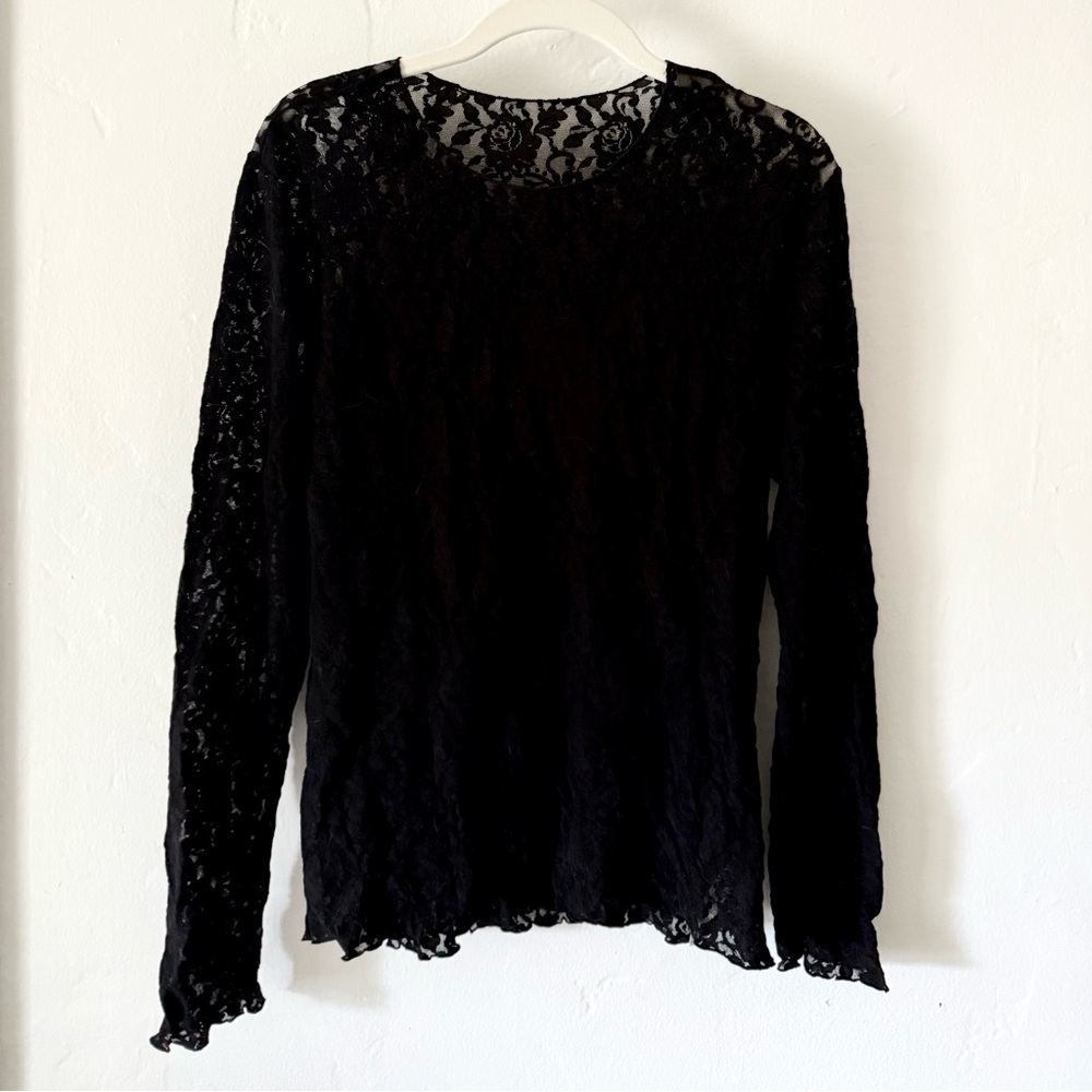 Hanky Panky-Beautiful Black Lace Top